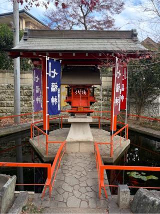 花の尾曳 弁財天（尾曳稲荷神社境内）の参拝記録(こーちんさん)