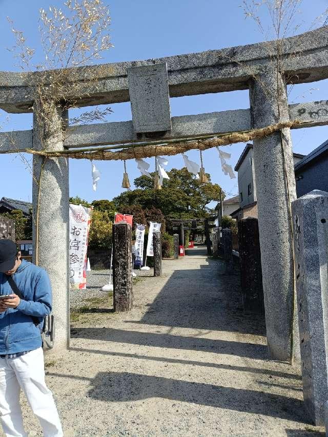 梅宮（田脇日吉神社境内社）の参拝記録1