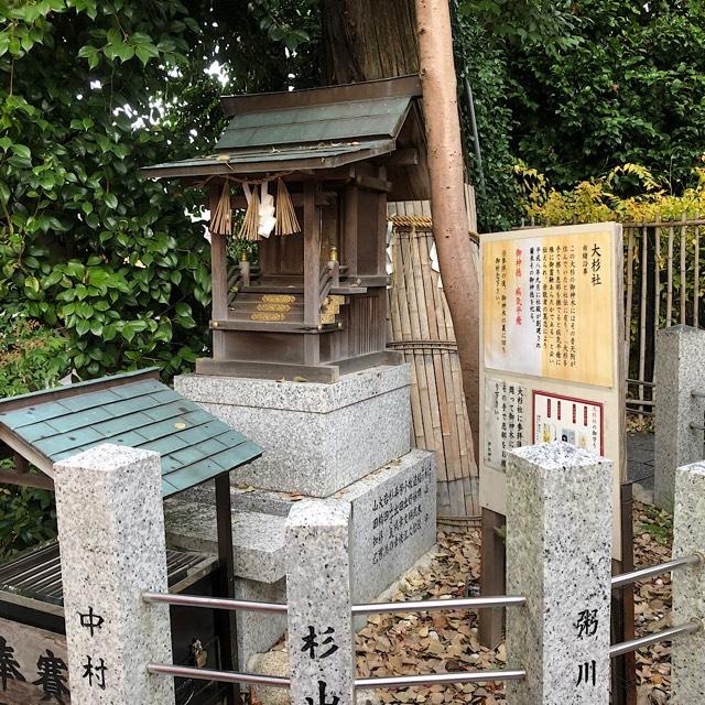 大杉社(伊奴神社境内)の参拝記録4