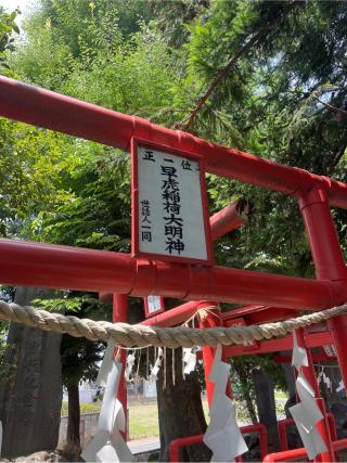 早虎稲荷神社(片貝神社境内社)の参拝記録(⛩️🐍🐢まめ🐢🐍⛩️さん)