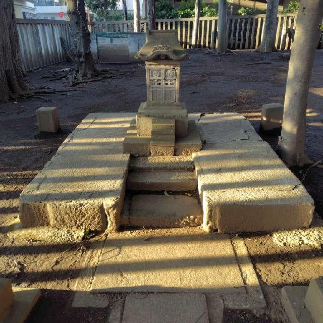 八幡社(下祖師谷神明社境内社)の参拝記録1