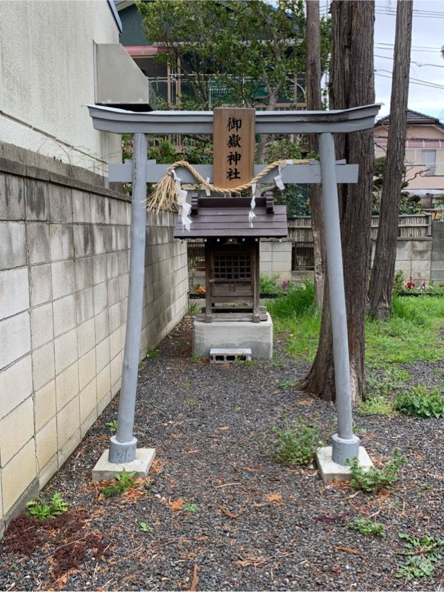 御嶽神社（女體神社境内）の参拝記録1
