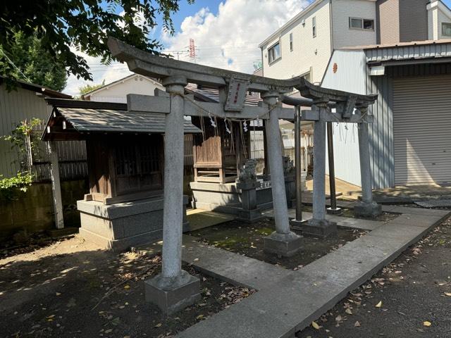 稲荷大明神(扇三嶋神社境内)の参拝記録4