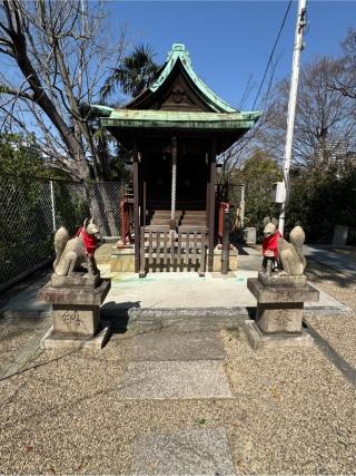 玉姫稲荷神社(安居神社境内社)の参拝記録(こーちんさん)