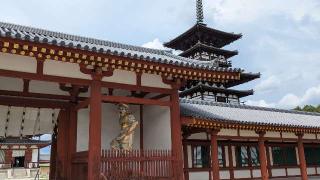 薬師寺　南門の参拝記録(あきおさん)