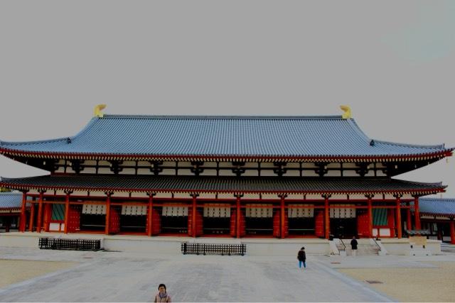 薬師寺　南門の参拝記録1