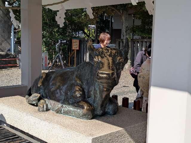 御新牛（亀戸天神）の参拝記録2