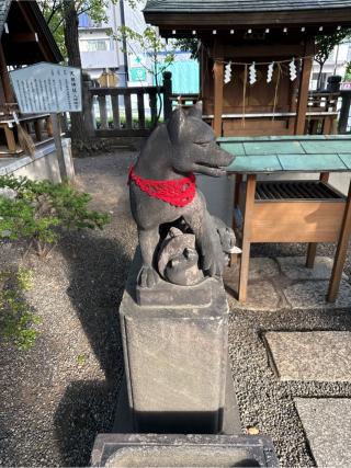稲足神社（亀戸香取神社境内社）の参拝記録(⛩️🐍🐢まめ🐢🐍⛩️さん)