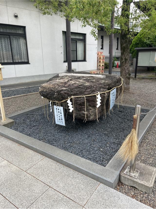 勝石（亀戸香取神社）の参拝記録1