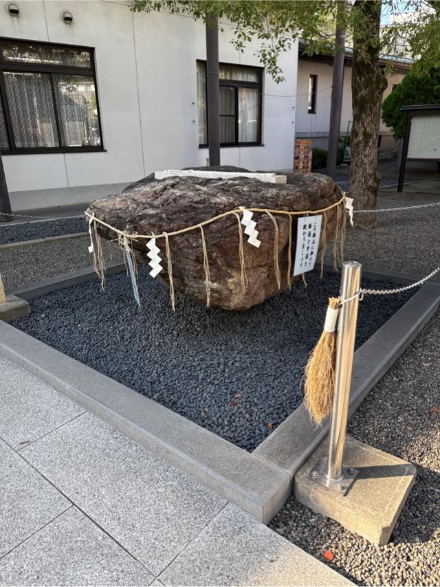 勝石(亀戸香取神社)の参拝記録1
