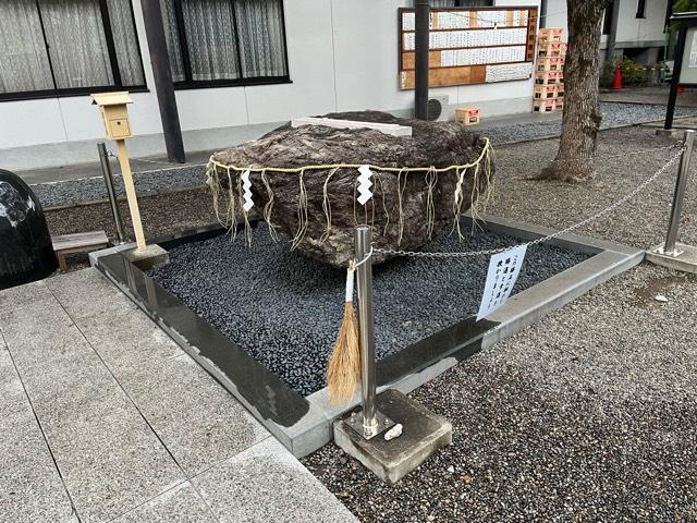 勝石（亀戸香取神社）の参拝記録(みやごんさん)