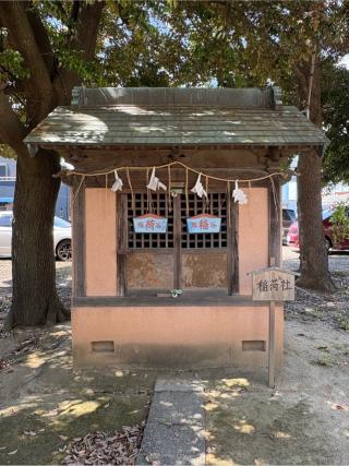 稲荷社（谷塚氷川神社境内）の参拝記録(色部優兎さん)