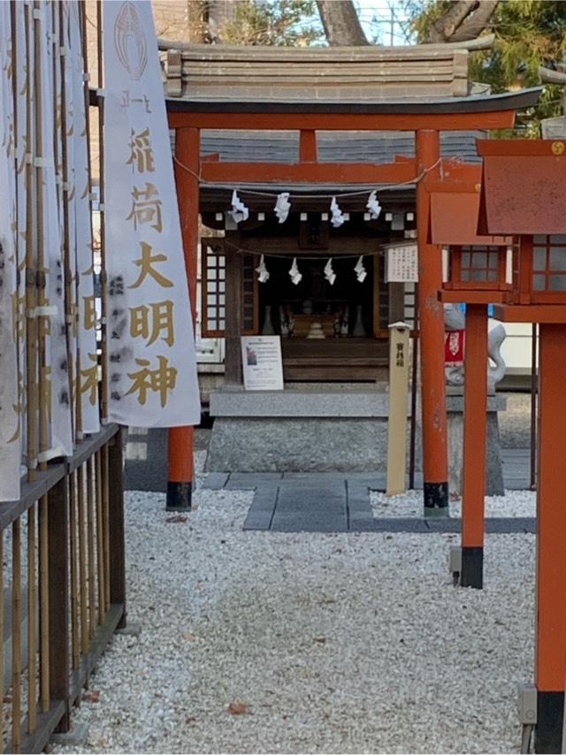 稲荷神社（草加神社境内）の参拝記録3