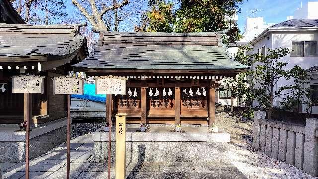 八幡社・三峰神社・雷電社（草加神社境内）の参拝記録1