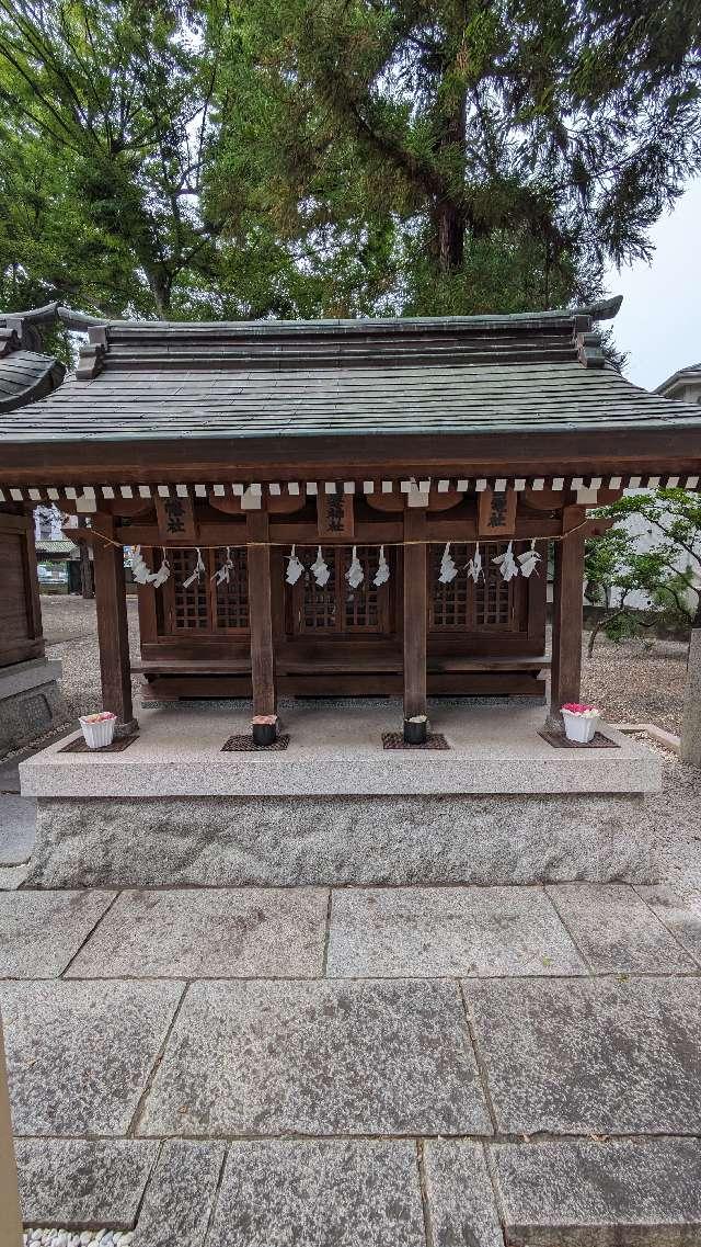 八幡社・三峰神社・雷電社（草加神社境内）の参拝記録1