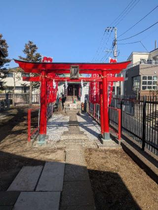 三社稲荷神社(練馬白山神社境内)の参拝記録(はくすみさん)