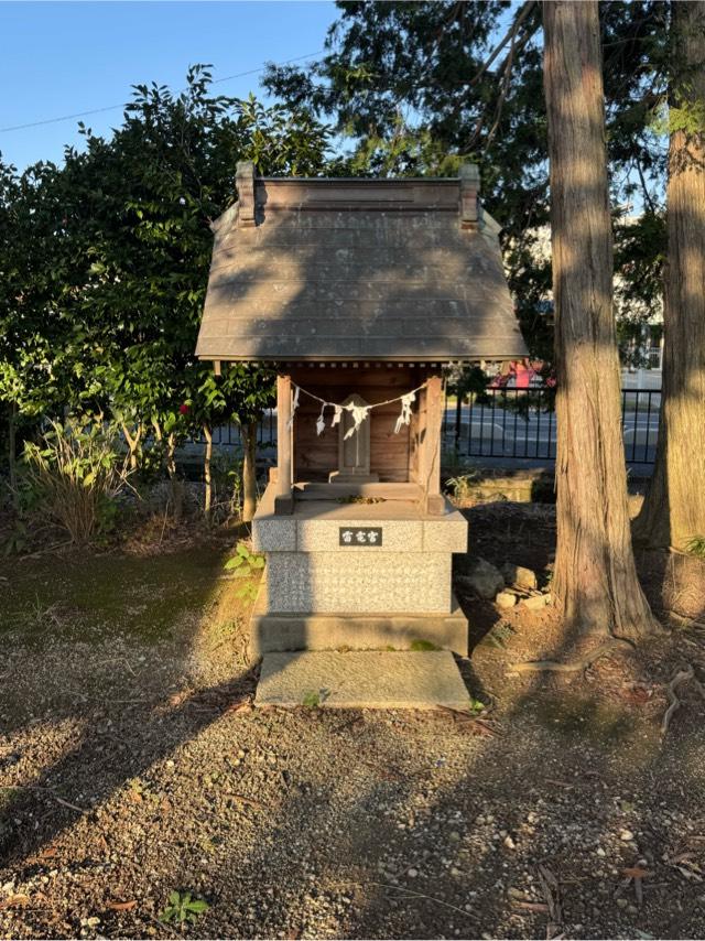 雷電宮(蓮谷稲荷神社境内)の参拝記録1