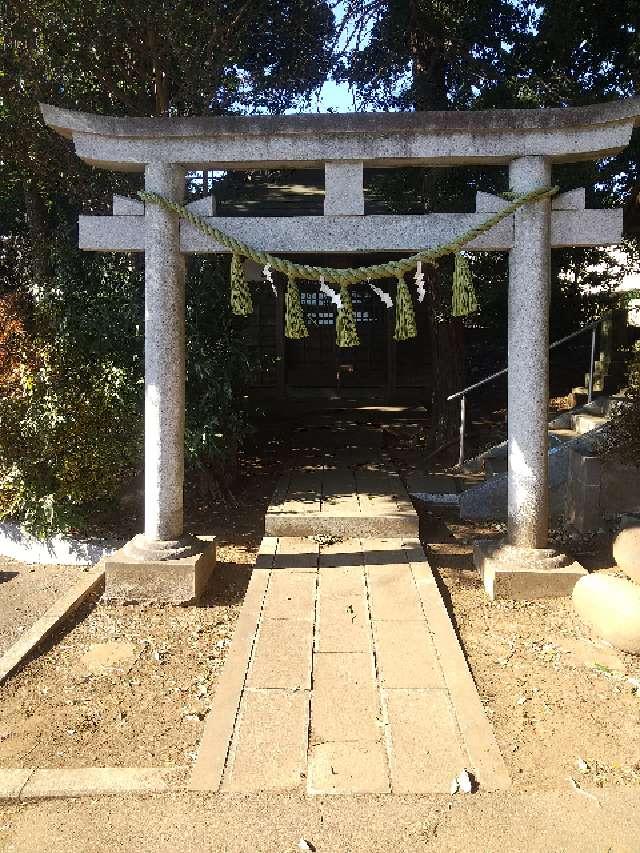 千葉県流山市名都借１１９６−３ 雷神社の写真1