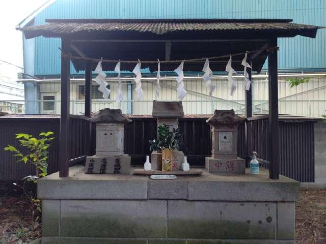 厳島神社・疱瘡神社・山際神社（伊豆美神社境内社）の参拝記録1