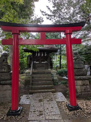 稲荷神社（東玉川神社境内社）の参拝記録(はくすみさん)