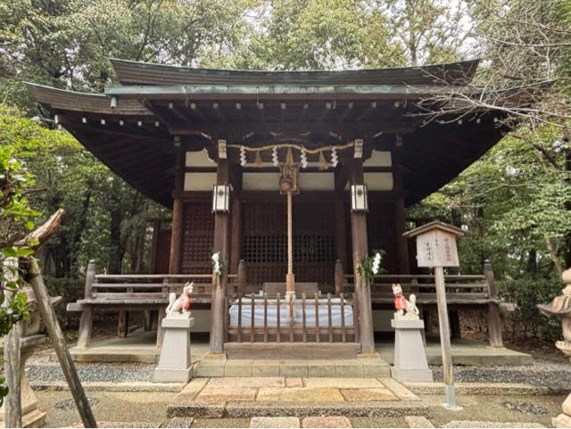 勝山稲荷社(向日神社境内末社)の参拝記録2