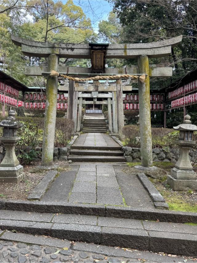 勝山稲荷社(向日神社境内末社)の参拝記録1