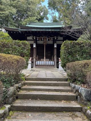 勝山稲荷社(向日神社境内末社)の参拝記録(こーちんさん)