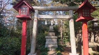 神明神社(新倉氷川八幡神社境内)の参拝記録(ロビンさん)