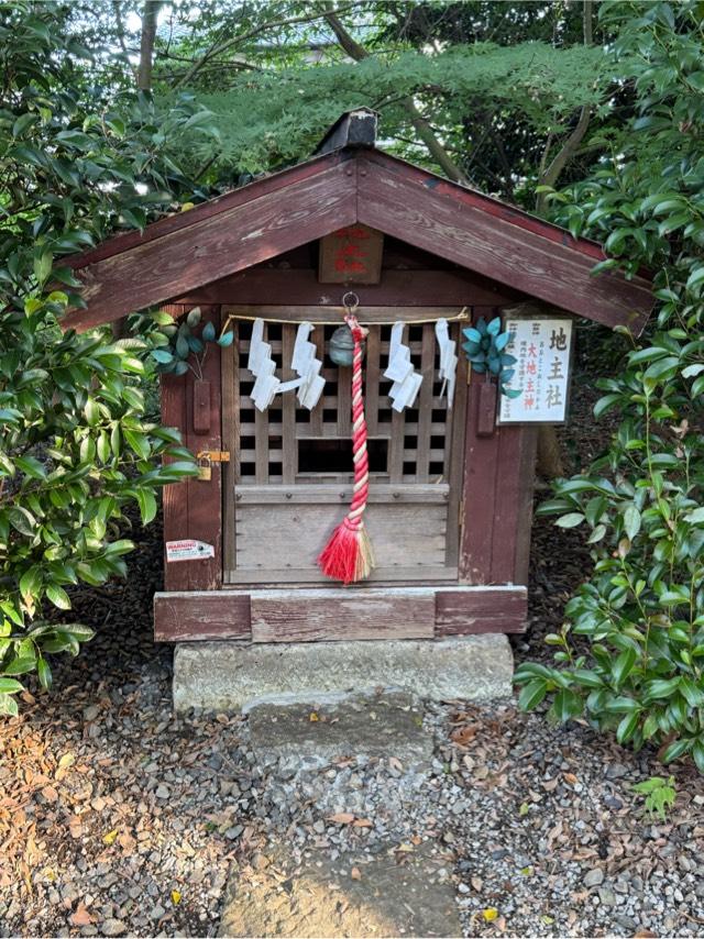 地主社（姫宮神社境内）の参拝記録1