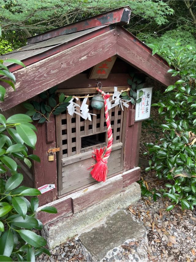 地主社（姫宮神社境内）の参拝記録
