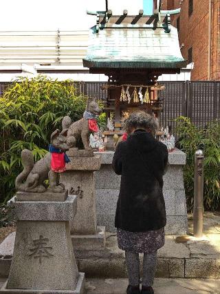 新山稲荷(玉造稲荷神社境内末社)の参拝記録(監督まっちゃんさん)