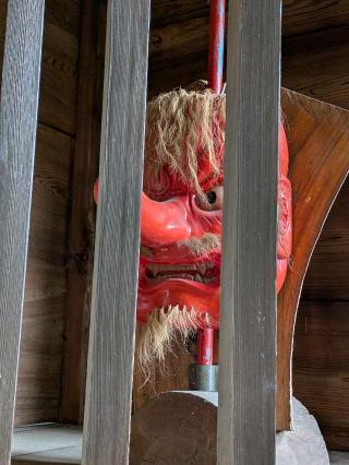 絹干神社の参拝記録(こまいぬおさん)