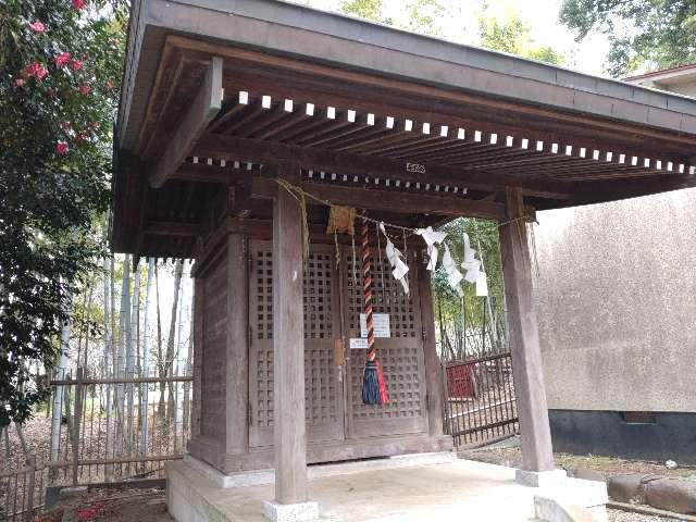 神明社・伊勢山社(関戸熊野神社境内)の参拝記録1