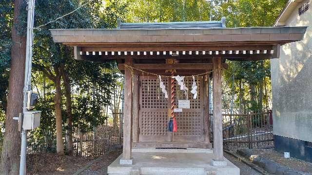 神明社・伊勢山社(関戸熊野神社境内)の参拝記録1