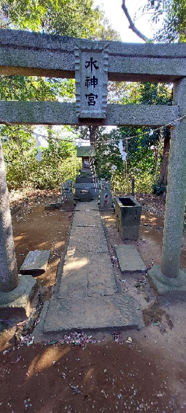水神宮(流山赤城神社境内)の参拝記録1