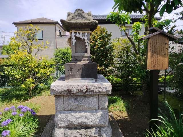 水神社(大杉神社境内)の参拝記録1