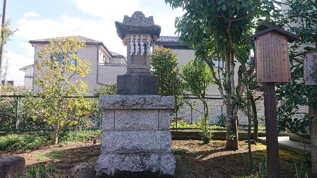 千葉県流山市加６丁目１１９６ 水神社(大杉神社境内)の写真1