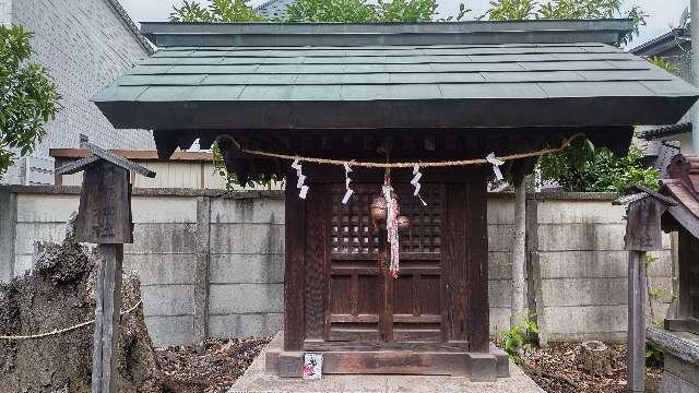 稲荷神社(熊野神社境内)の参拝記録1