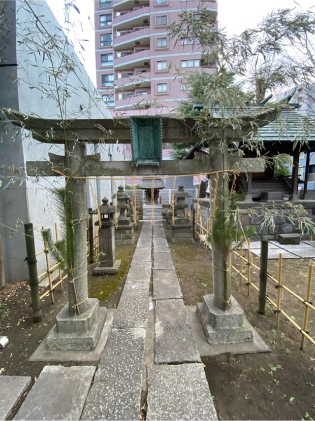 浮洲稲荷神社（亀有香取神社境内社）の参拝記録1