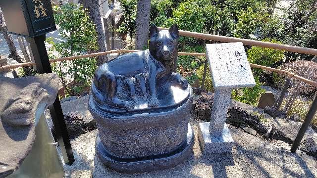 撫で犬(鎮守氷川神社)の参拝記録1