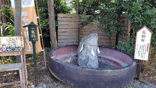 厄割石（鎮守氷川神社）の参拝記録1
