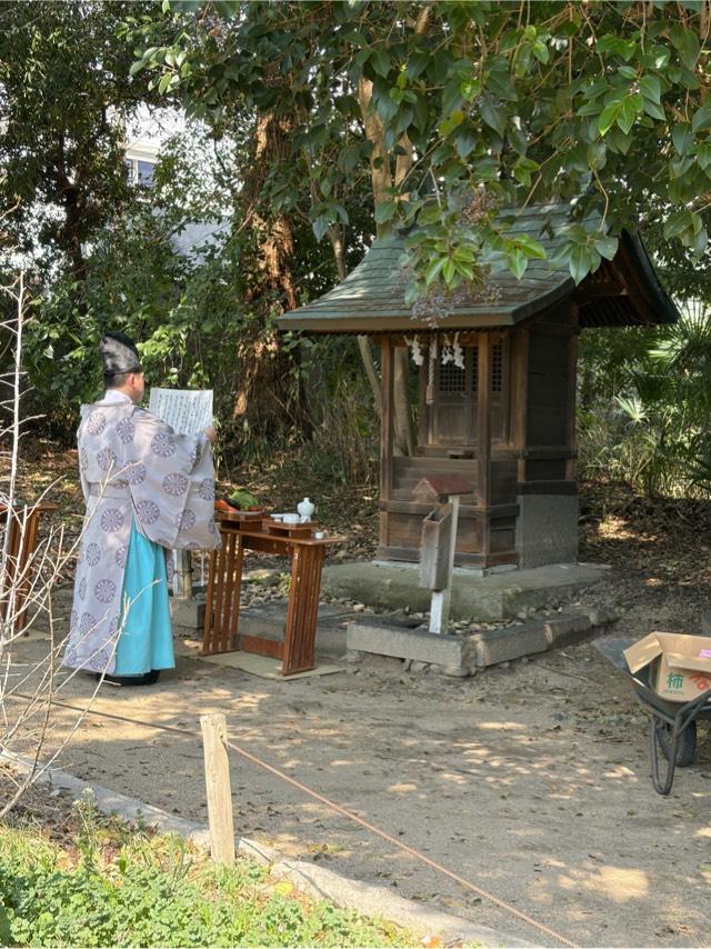 霊符社（道明寺天満宮境内）の参拝記録1
