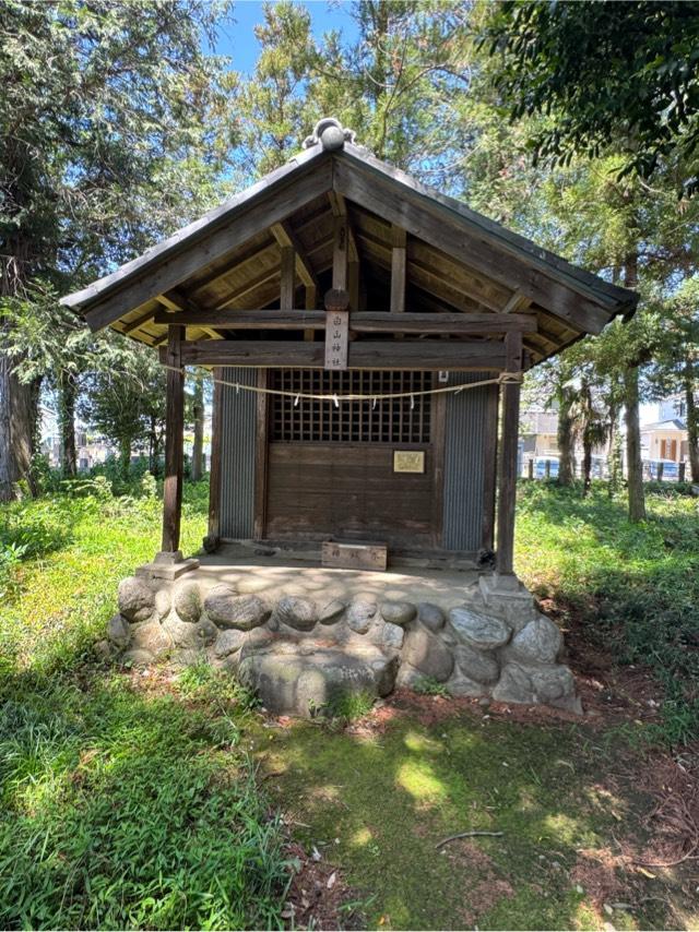 白山神社（諏訪神社境内）の参拝記録1