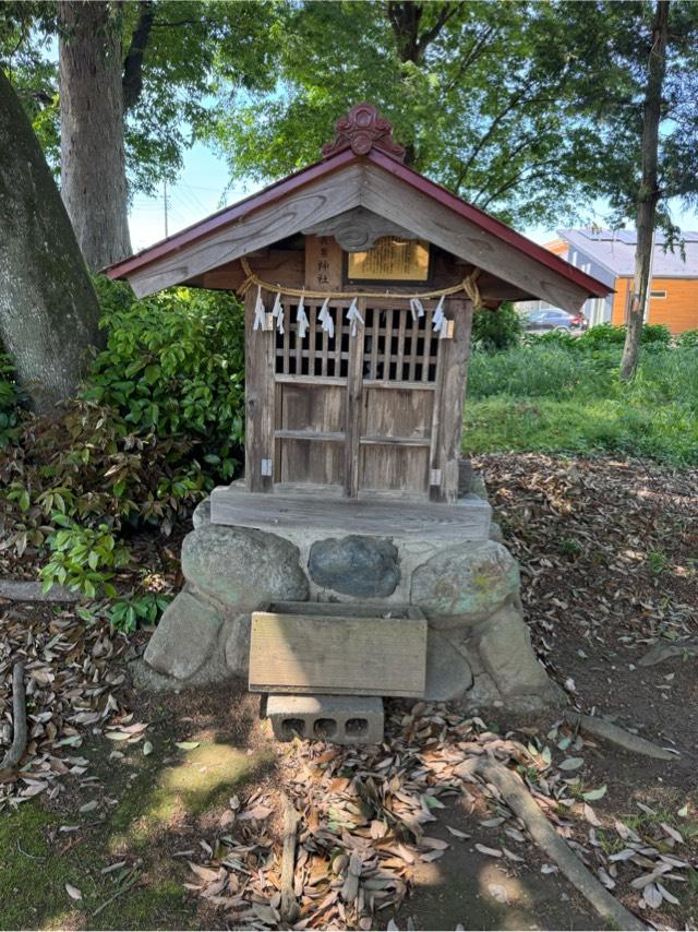 長男神社（諏訪神社境内）の参拝記録1