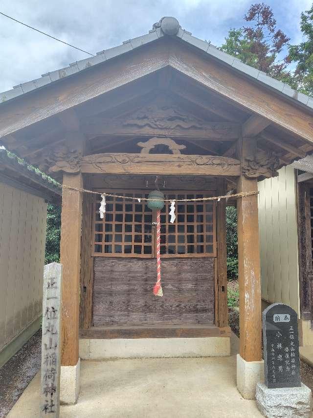 埼玉県深谷市岡2953 正一位丸山稲荷神社（熊野神社境内）の写真2