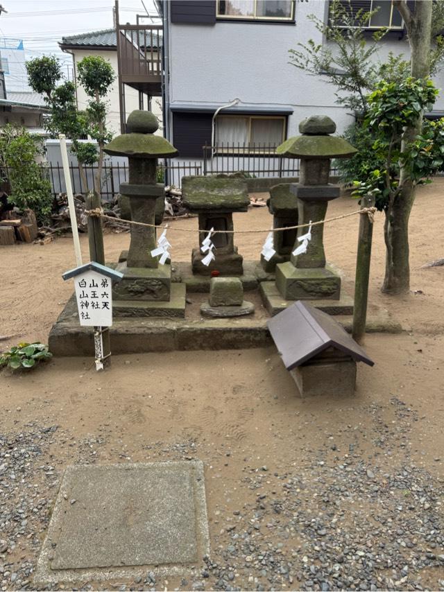 第六天・山王社・白山神社（諏訪神社下社境内社）の参拝記録3