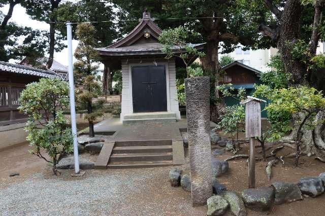 祖霊社（諏訪神社下社境内社）の参拝記録1