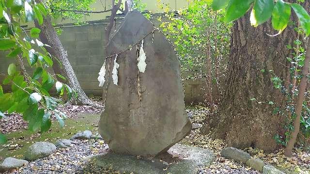 随神（武蔵野八幡宮境内碑）の参拝記録1