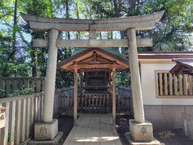 御嶽神社(神明天祖神社境内社)の参拝記録1