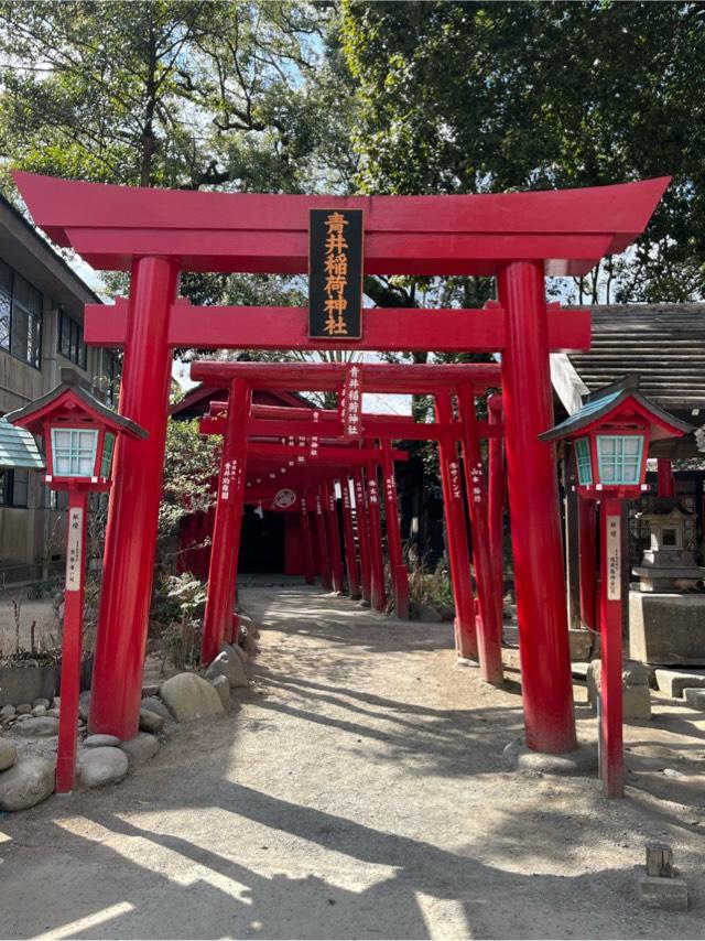 青井稲荷神社（青井阿蘇神社境内）の参拝記録1